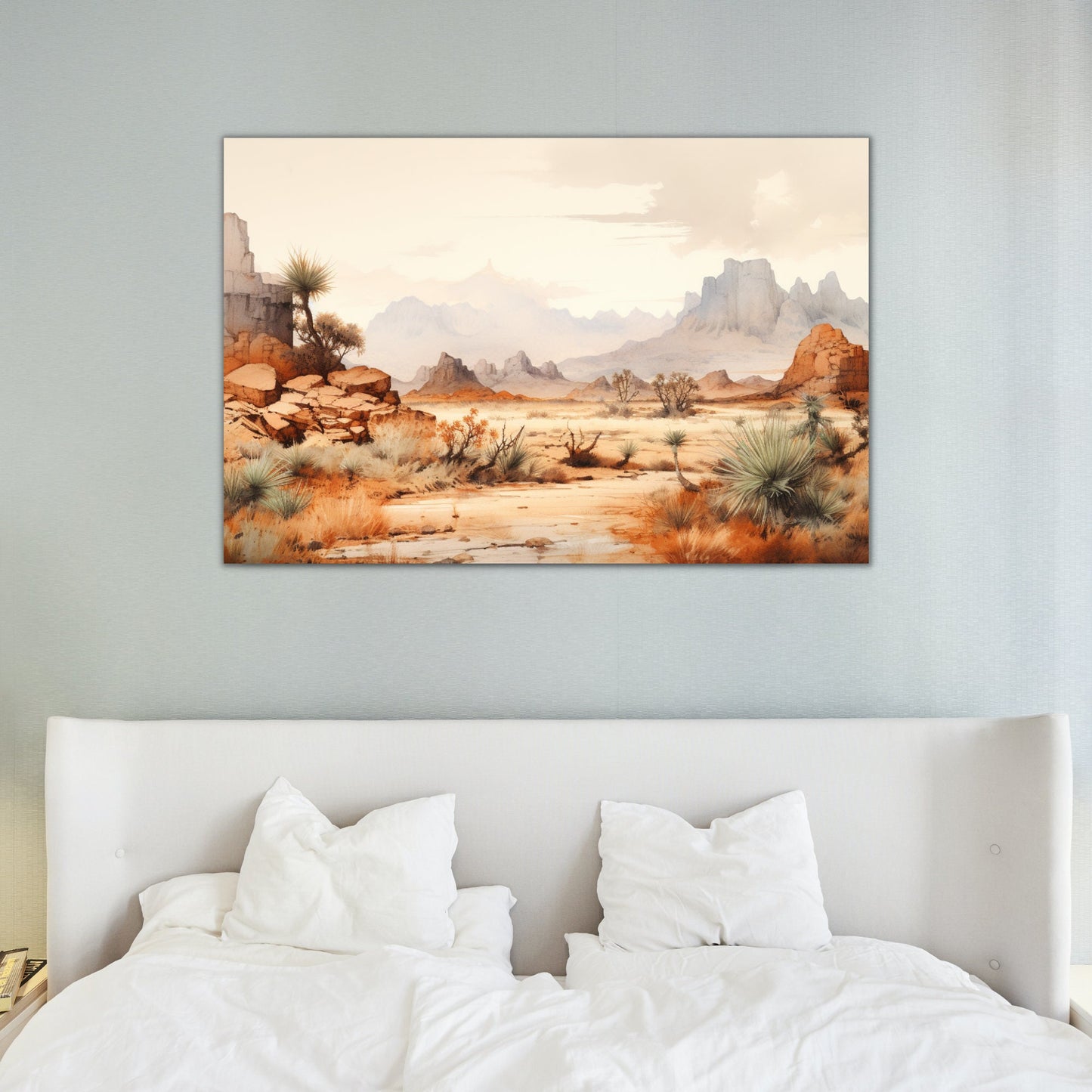 Desert Canvas Wall Art - InkTale