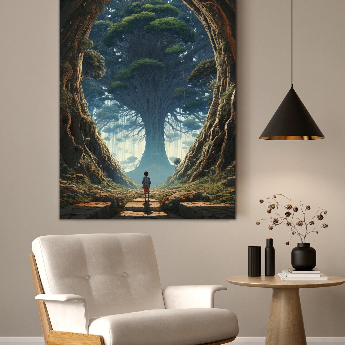 Shambala Tree of Life Wall Art - InkTale