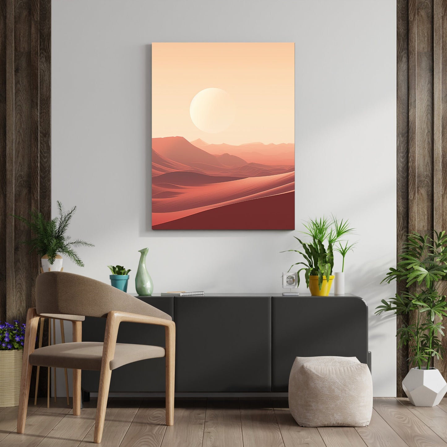 Dune Arrakis Landscape Wall Art - InkTale