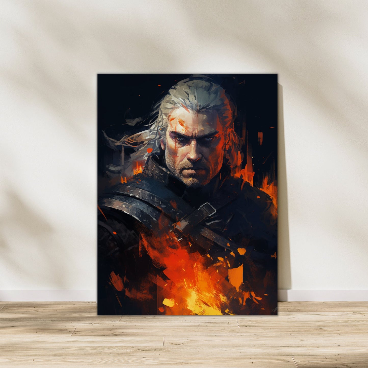 Geralt of Rivia Wall Art - InkTale