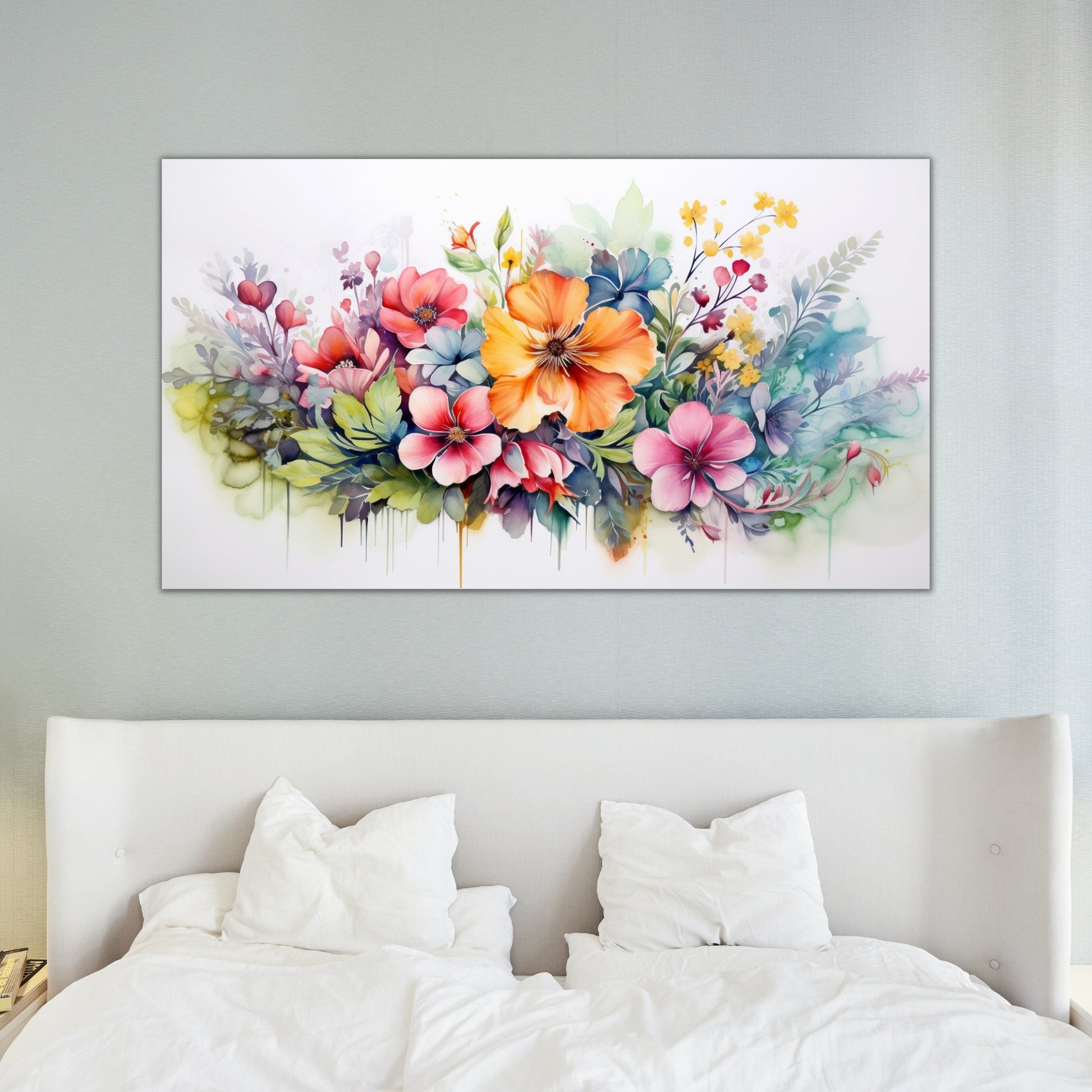 Botanical Flower Wall Art - InkTale