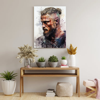 Ragnar Lothbrok Wall Art - InkTale