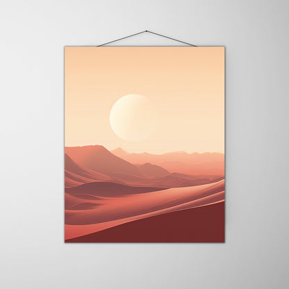 Dune Arrakis Landscape Wall Art - InkTale