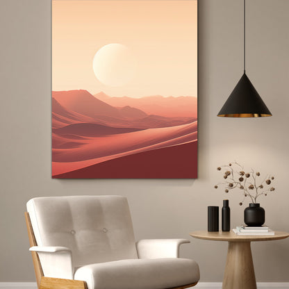 Dune Arrakis Landscape Wall Art - InkTale